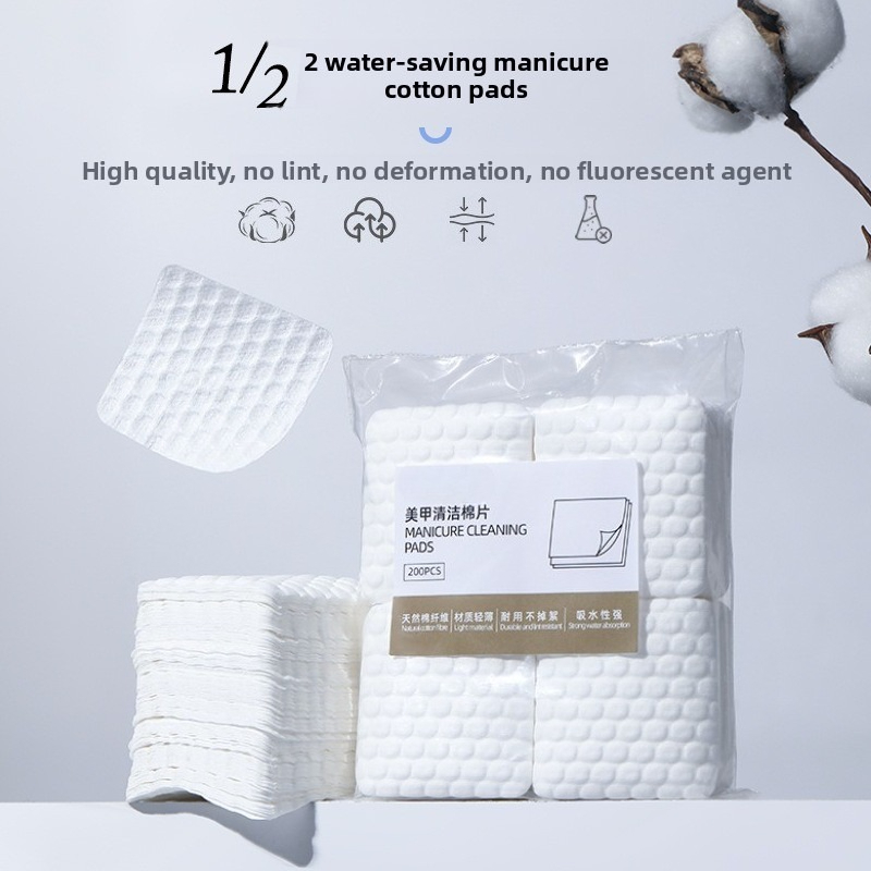 Gel Top Coat - 200/400pc Disposable Lint‑Free Nail Polish Remover