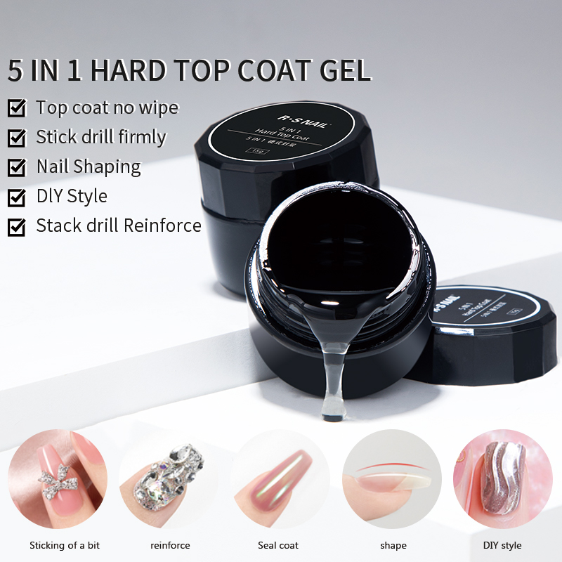 Gel Top Coat - RSNAIL 5 IN 1 Japanese Hard