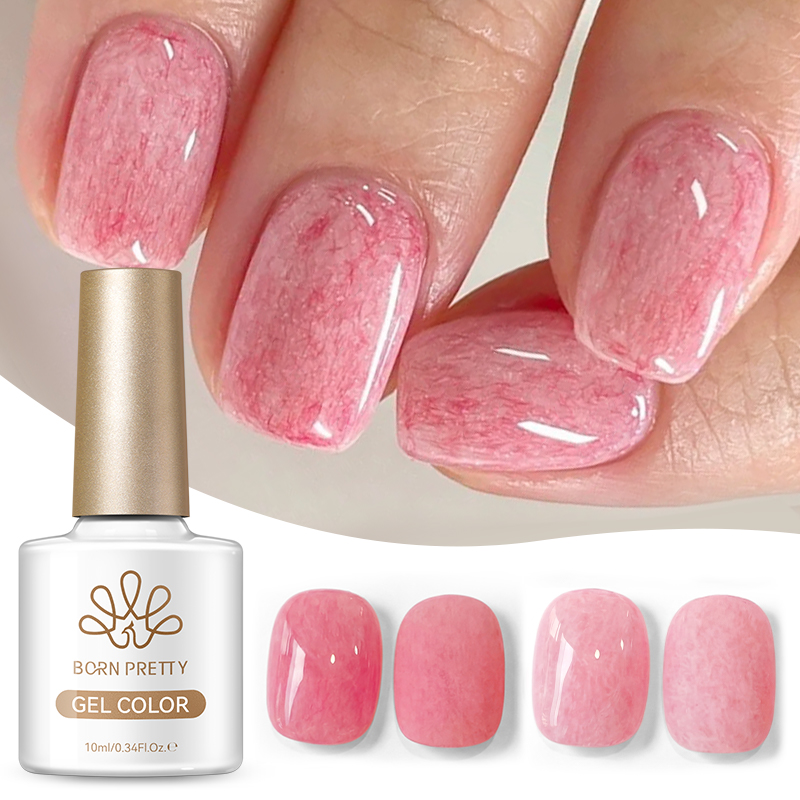 Nail Art Orange - BORN PRETTY 1pc 10ml Pink Snug