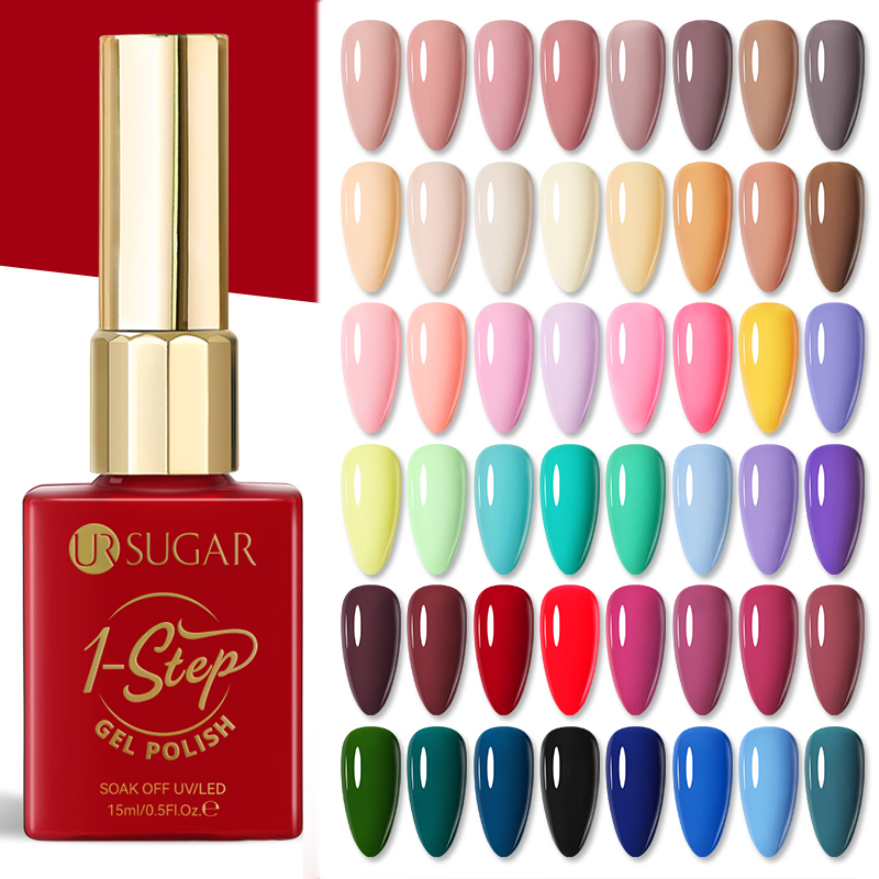 Nail Art Orange - UR SUGAR 15ml 1 Step Gel