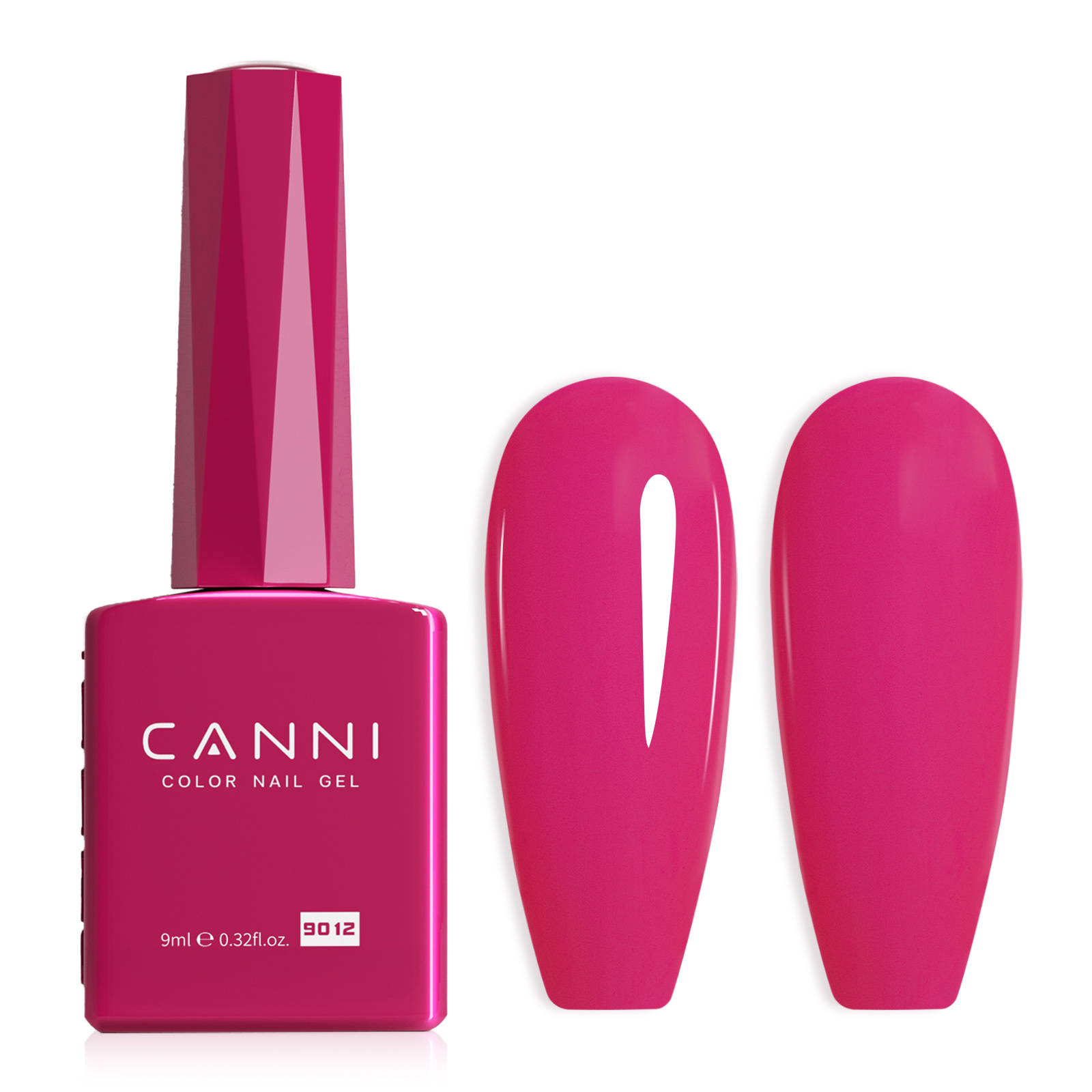 CANNI 9ml Nail Gel Polish HEMA - Nail Art Orange recension och pris