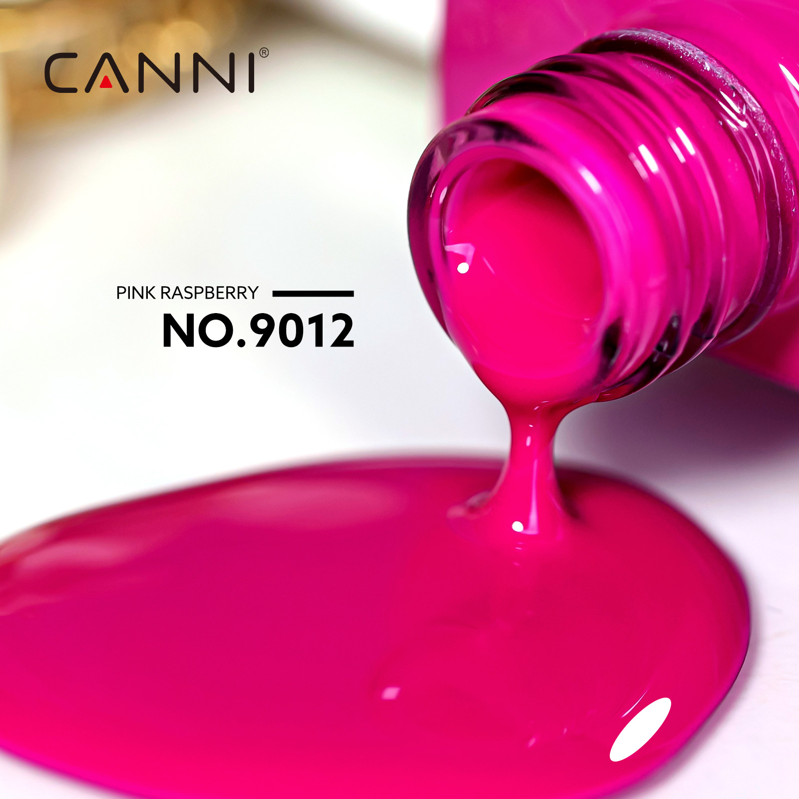 CANNI 9ml Nail Gel Polish HEMA - Nail Art Orange recension och pris