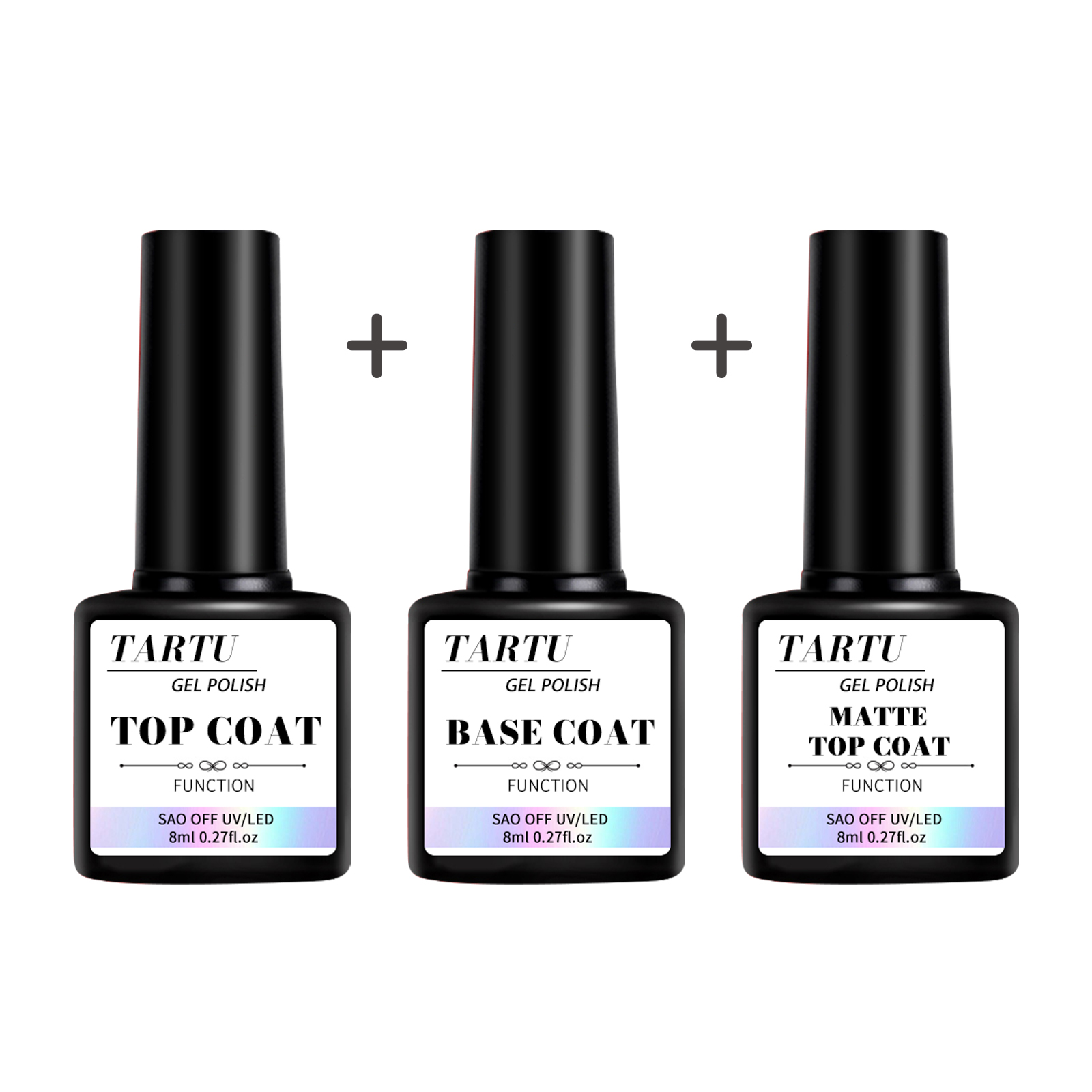 8Ml Functional Gel Nail Art Se - Gel Top Coat recension och pris