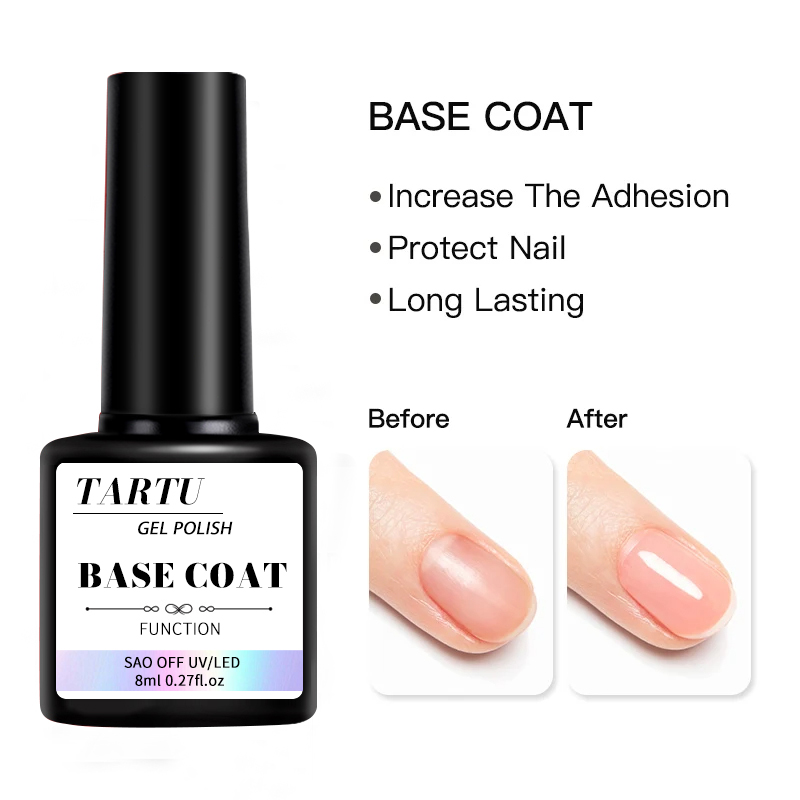8Ml Functional Gel Nail Art Se - Gel Top Coat recension och pris