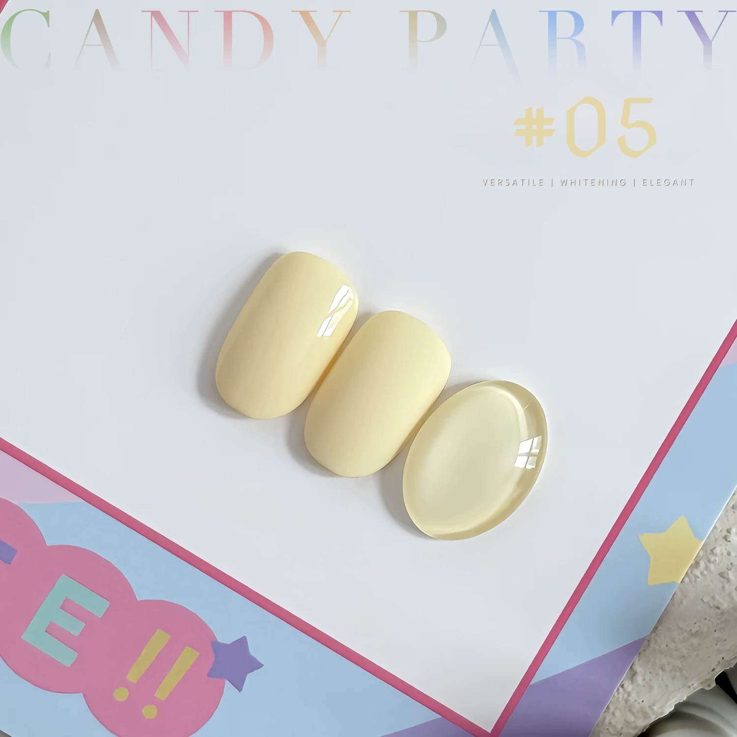 MIANEL 12ML Cute Nails Candy N - Nail Art Yellow recension och pris