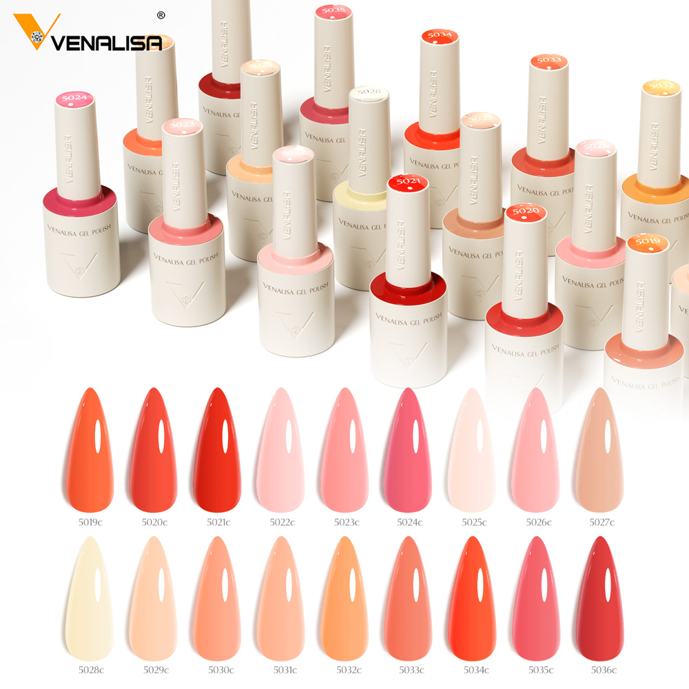 VENALISA New Formula Nail Gel  - Nail Art Orange recension och pris