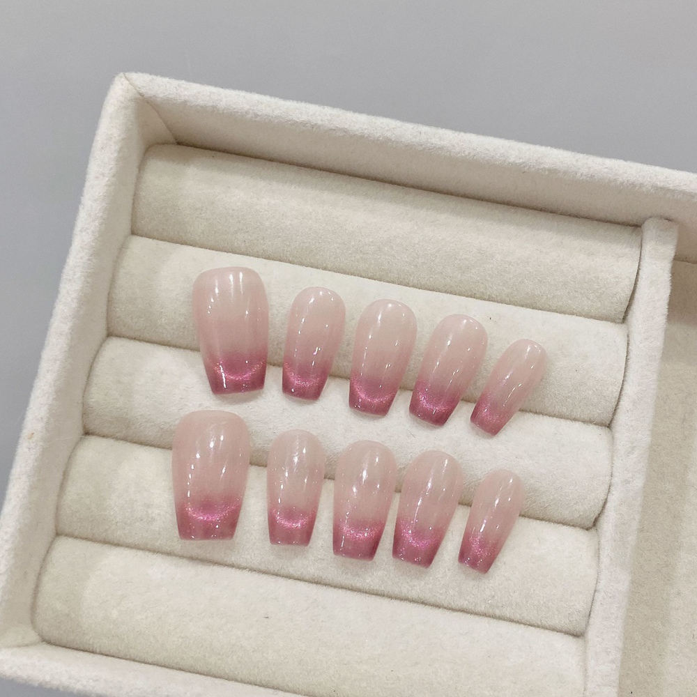 Handmade Almond Press on Nails - Nail Art Fake recension och pris