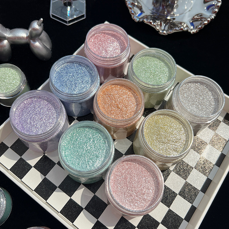 Mermaid Diamond Glitter Mica P - Dip Powder Nail recension och pris