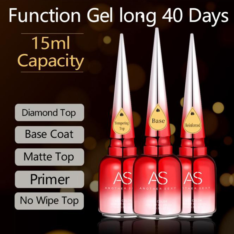 AS 15ml Diamond Top Coat Gel N - Gel Top Coat recension och pris