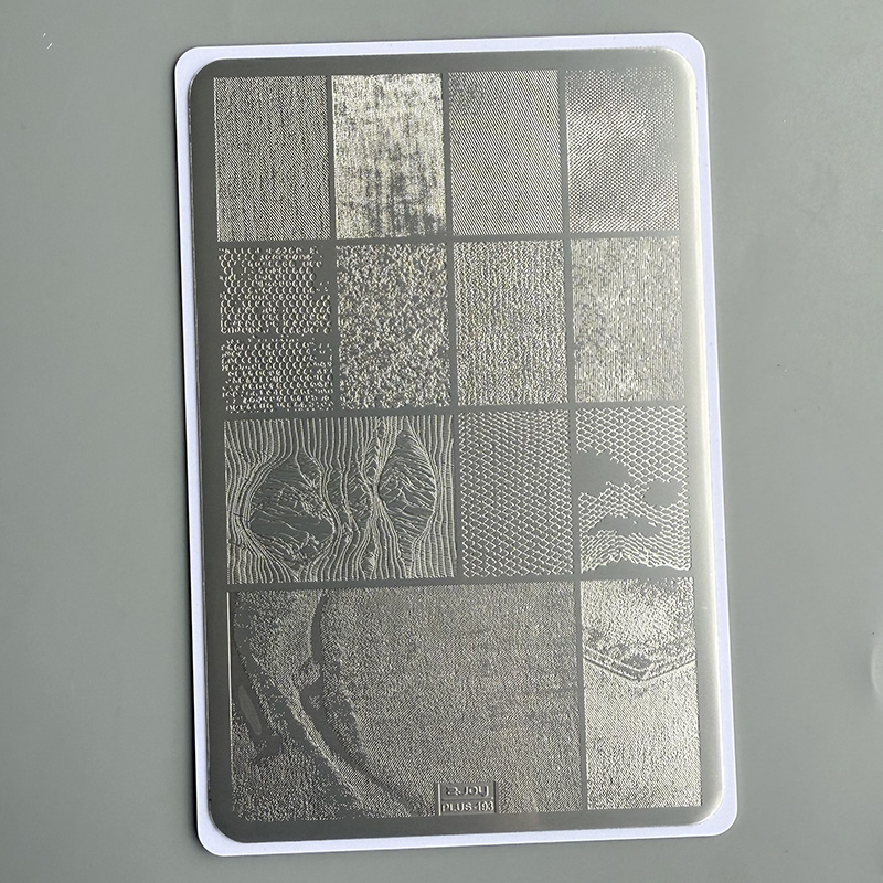 XMQ NAIL ART STAMPING PLATES L - Nail Art Denim recension och pris