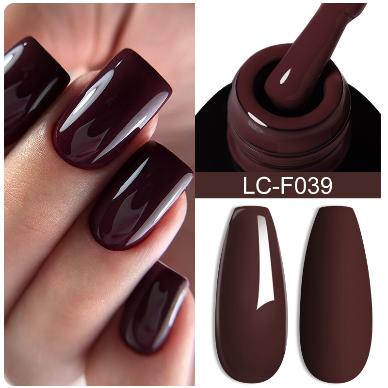 LILYCUTE Nail Gel Polish 7ML P - Nail Art Orange recension och pris