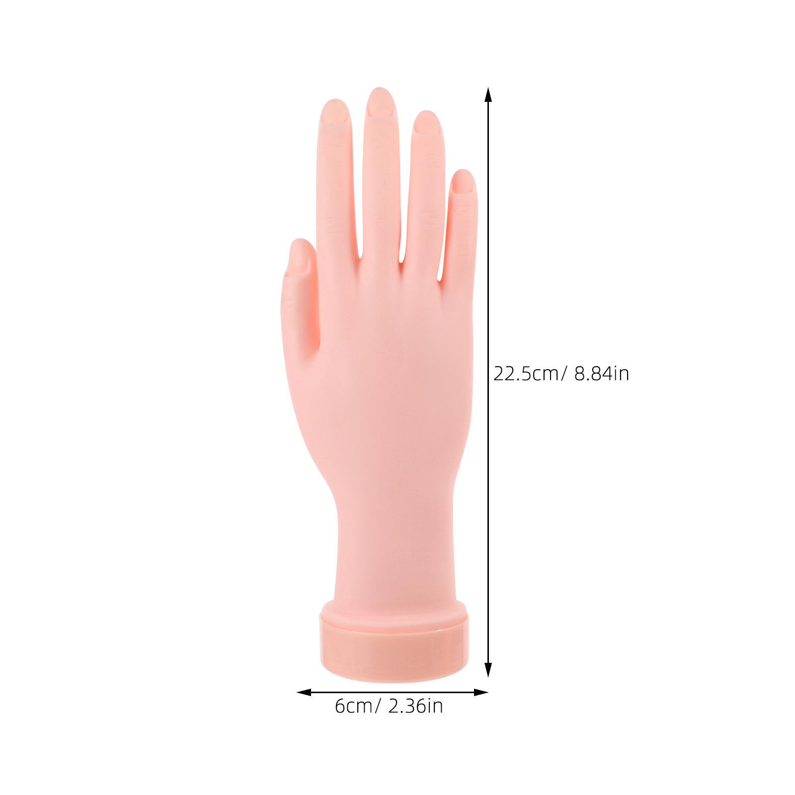 2Pcs Manicure Training Fake Ha - Nail Art Fake recension och pris