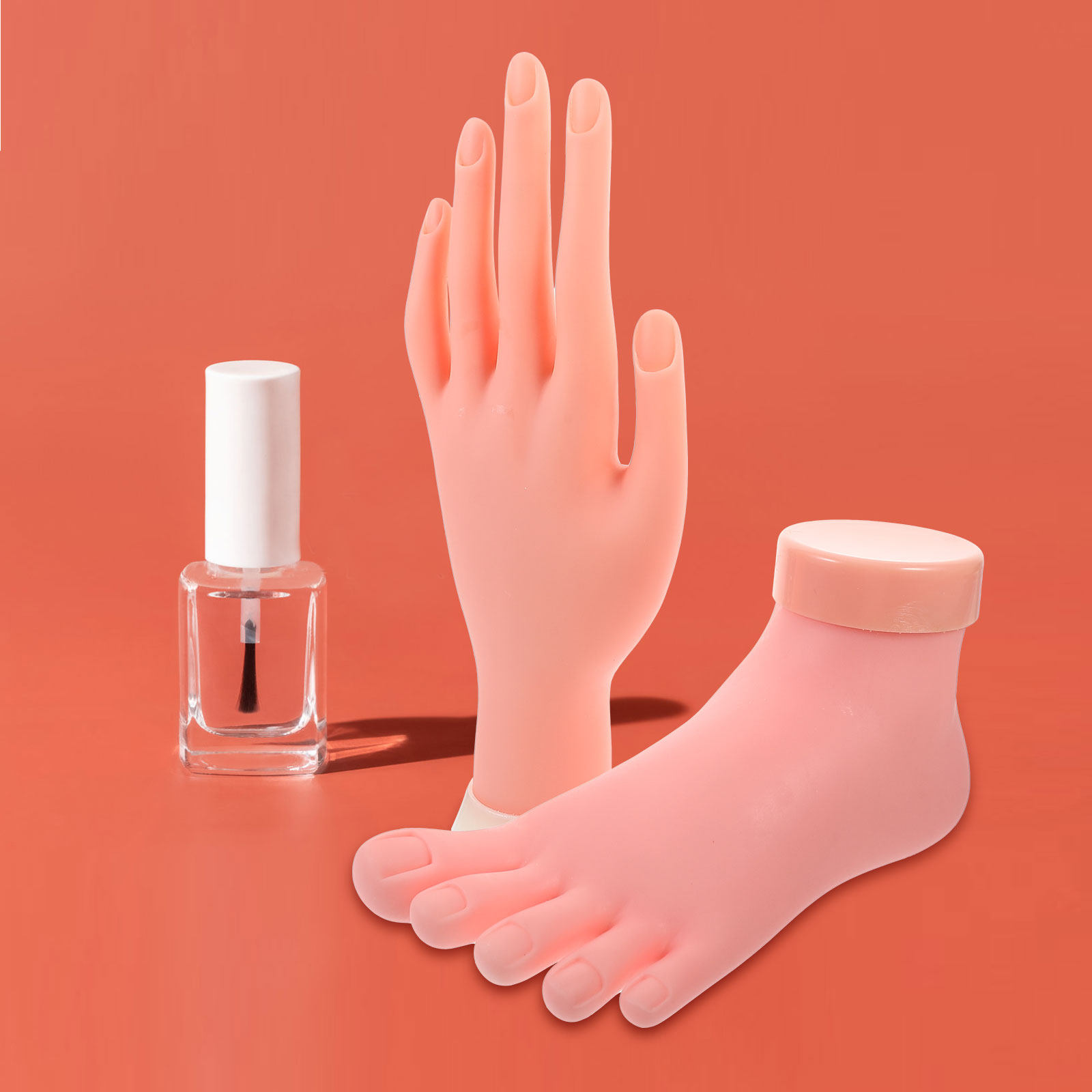 2Pcs Manicure Training Fake Ha - Nail Art Fake recension och pris