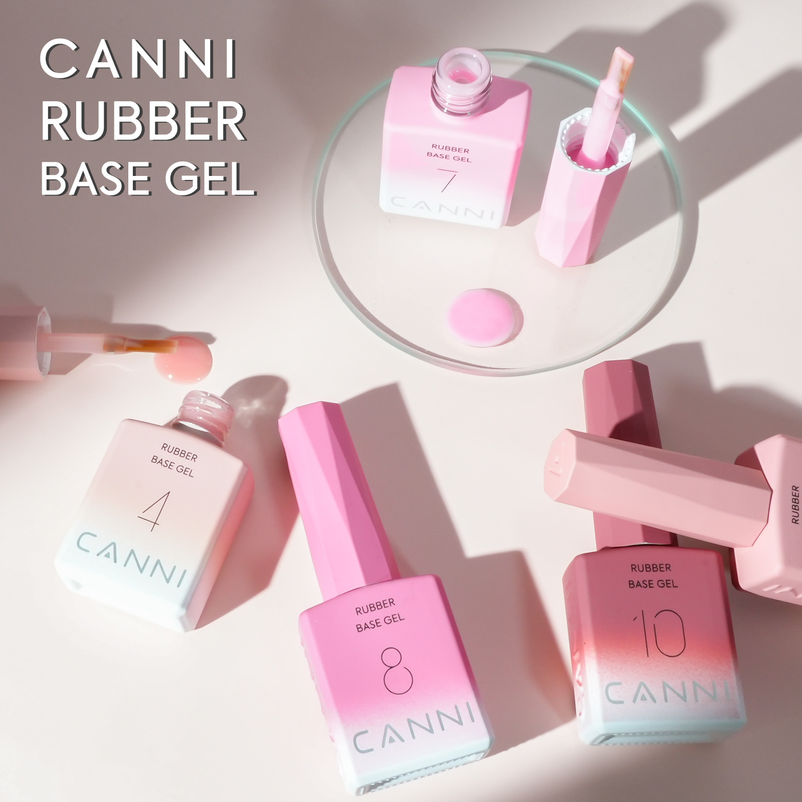 CANNI Nail Gel Polish HEMA/TPO - Nail Art Orange recension och pris