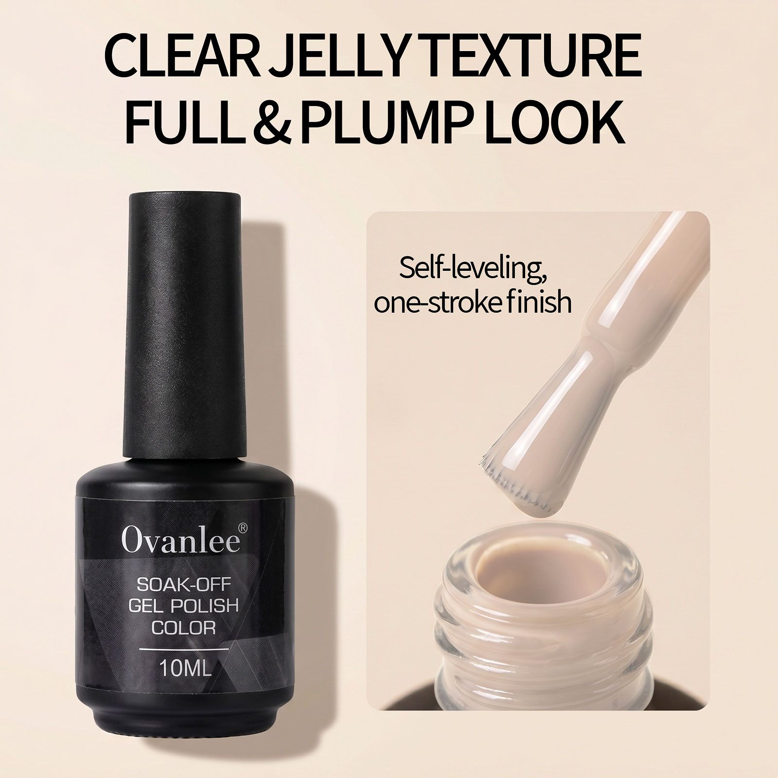 Gel Nail Polish Kit With UV Na - Gel Top Coat recension och pris