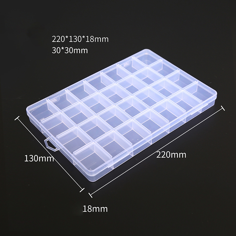 Portable Transparent Storage B - Nail Art Quirky recension och pris