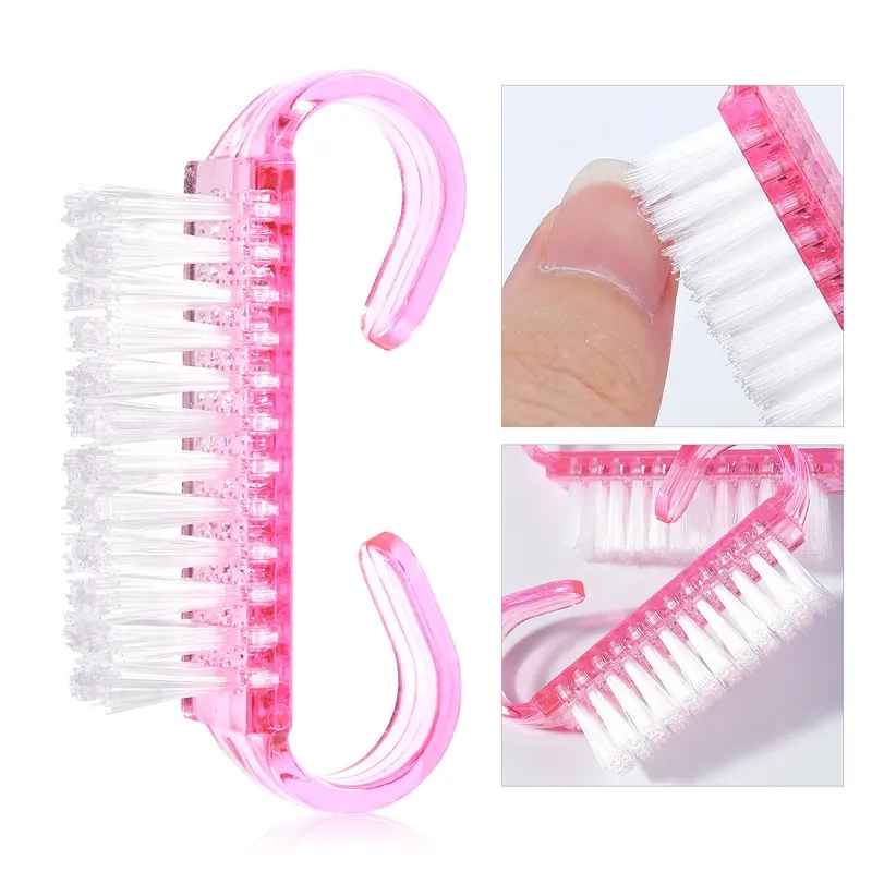 5/10/15Pcs Plastic Nail Art Br - Nail Art Pink Soft recension och pris