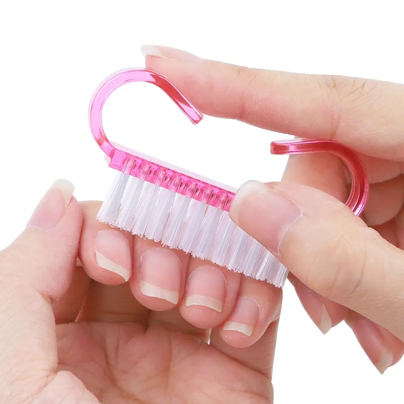 5/10/15Pcs Plastic Nail Art Br - Nail Art Pink Soft recension och pris