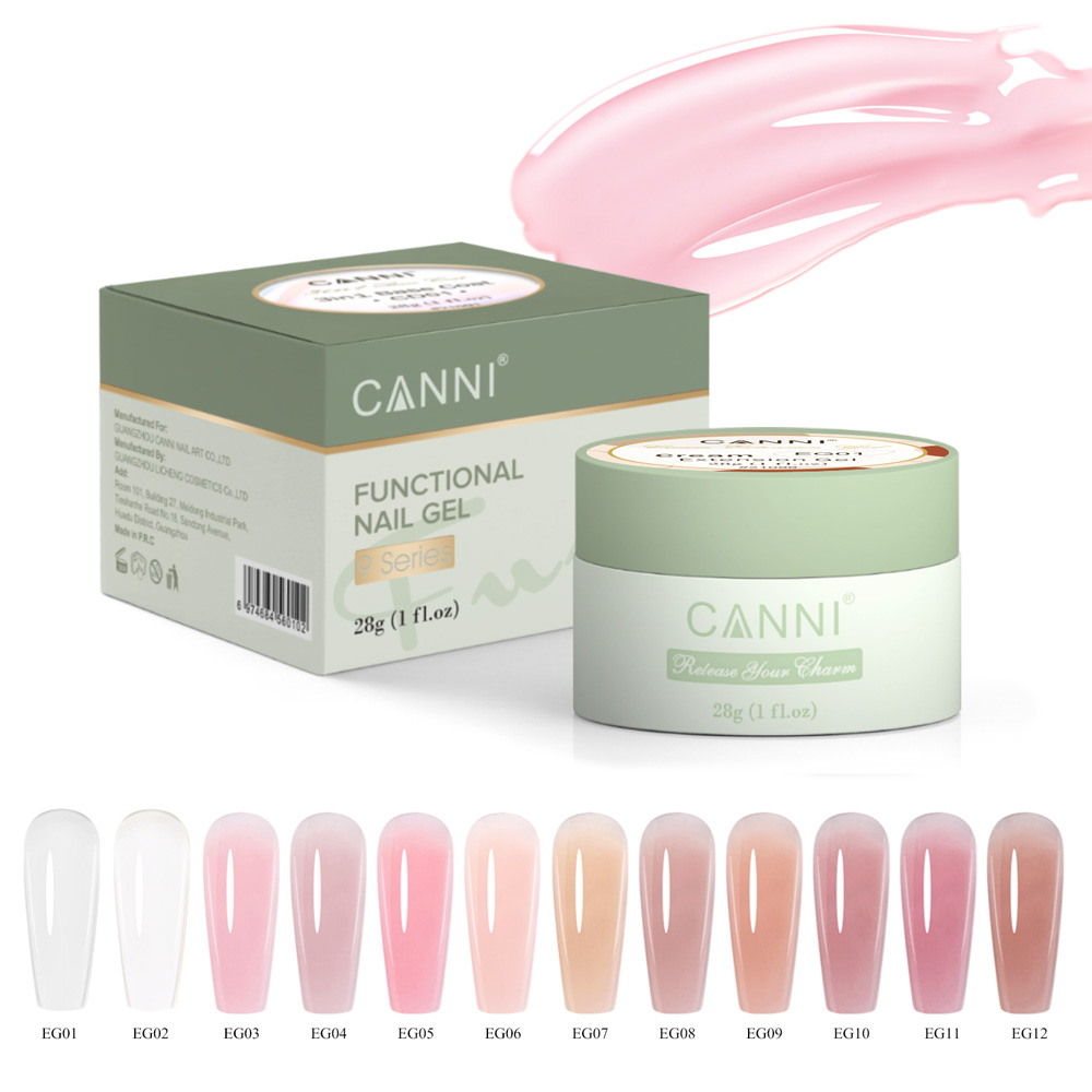 CANNI 28g TPO FREE Cream Exten - Nail Art Orange recension och pris