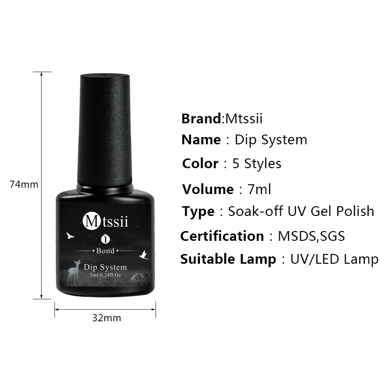Mtssii 1/5pcs Dipping Nail Pow - Dip Powder Nail recension och pris