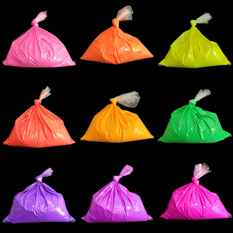 500g/Bag Fluorescent Neon Pigm - Nail Art Ombre Glitter recension och pris