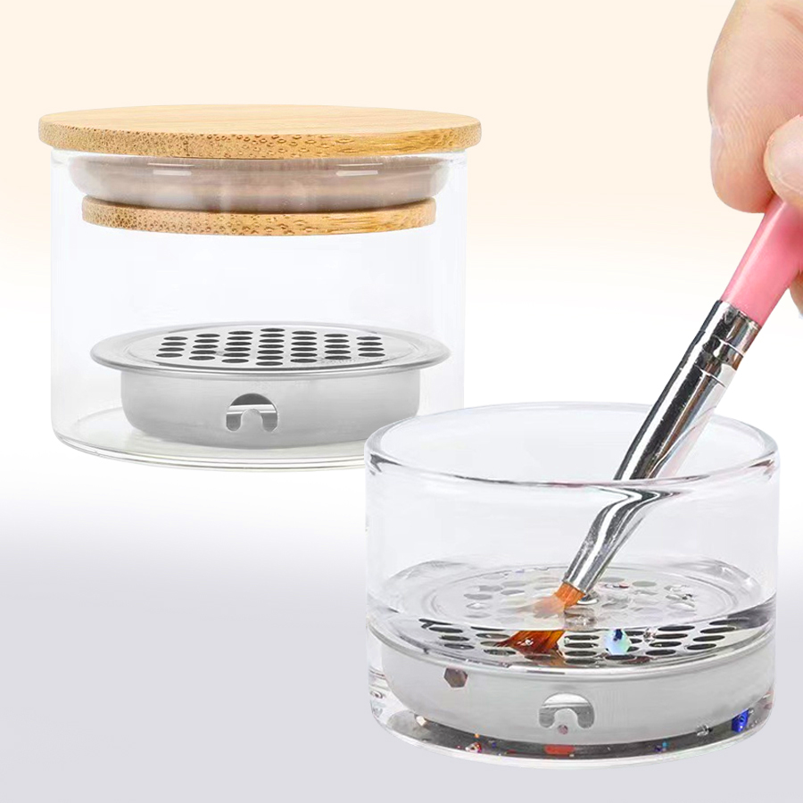 Nail Art Brushes Washing Cup N - Dip Powder Nail recension och pris