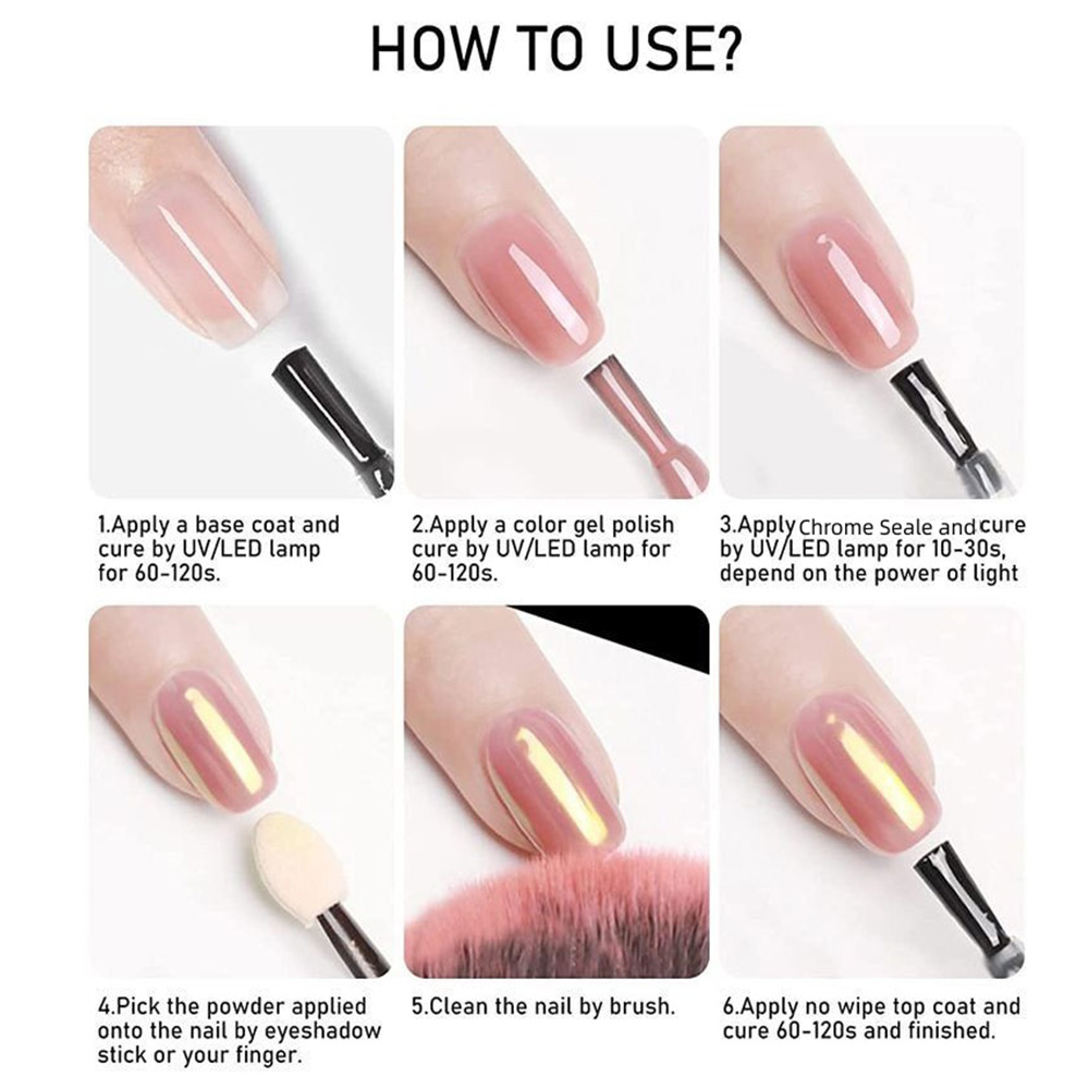 KODIES GEL Chrome Top Coat No  - Gel Top Coat recension och pris