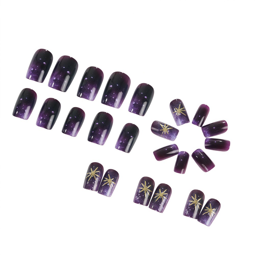 Short Medium fake nails gradie - Nail Art Fake recension och pris