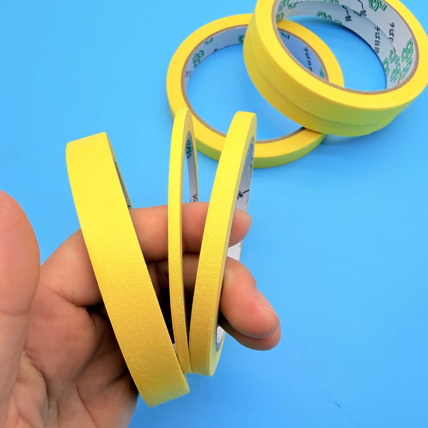 3 Sizes Yellow Masking Tape  - - Nail Art Yellow recension och pris