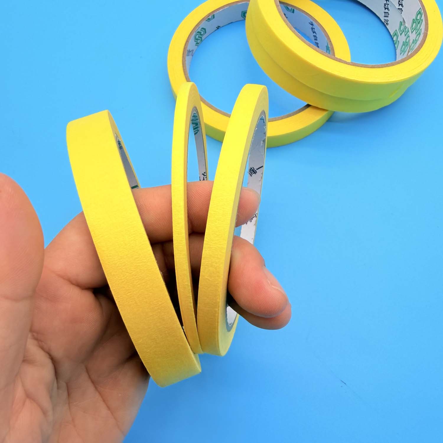 3 Sizes Yellow Masking Tape  - - Nail Art Yellow recension och pris