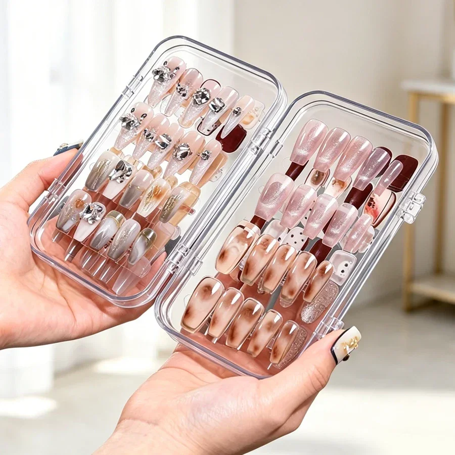 Clear Foldable Press On Nail S - Nail Art Quirky recension och pris