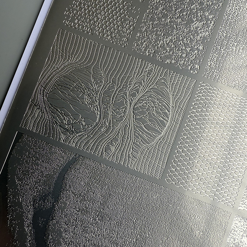 NAIL ART STAMPING PLATES LACE  - Nail Art Denim recension och pris