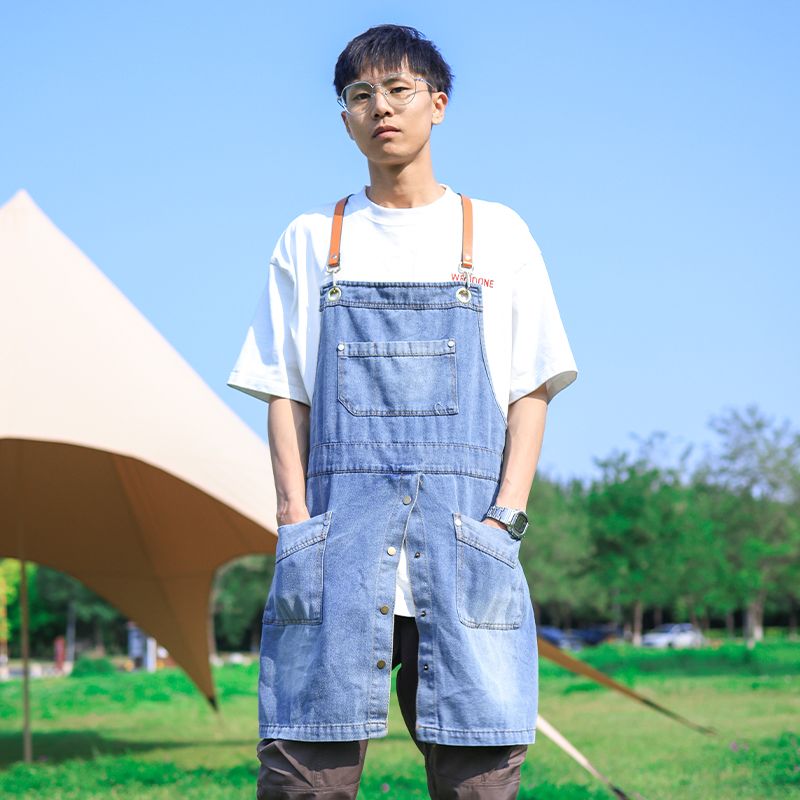 Cowboy Apron Home Kitchen Fash - Nail Art Denim recension och pris