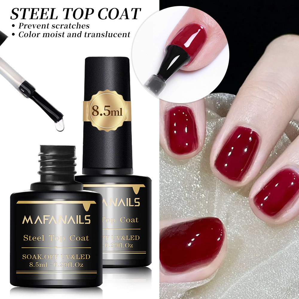 2pcs Clear Gel Top Coat & Base - Gel Top Coat recension och pris
