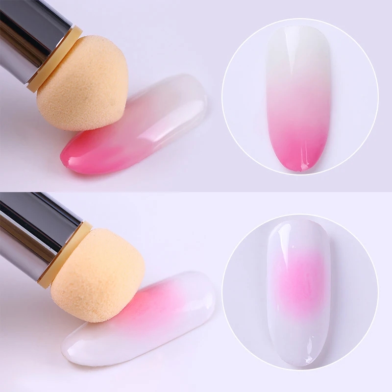 Round Sharp Head Sponge Heads  - Dip Powder Nail recension och pris