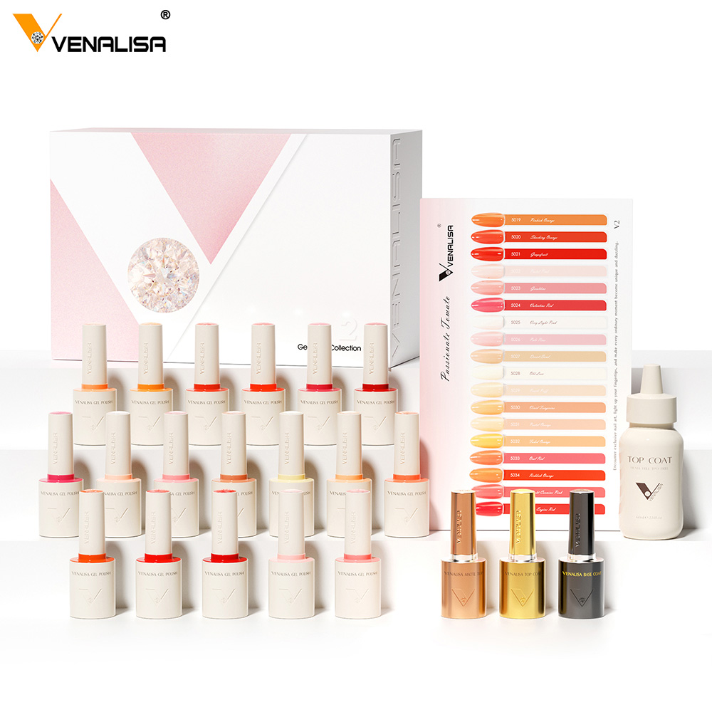1Set VENALISA V6 Whole Set 10m - Nail Art Orange recension och pris