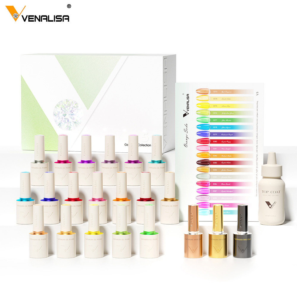 1Set VENALISA V6 Whole Set 10m - Nail Art Orange recension och pris