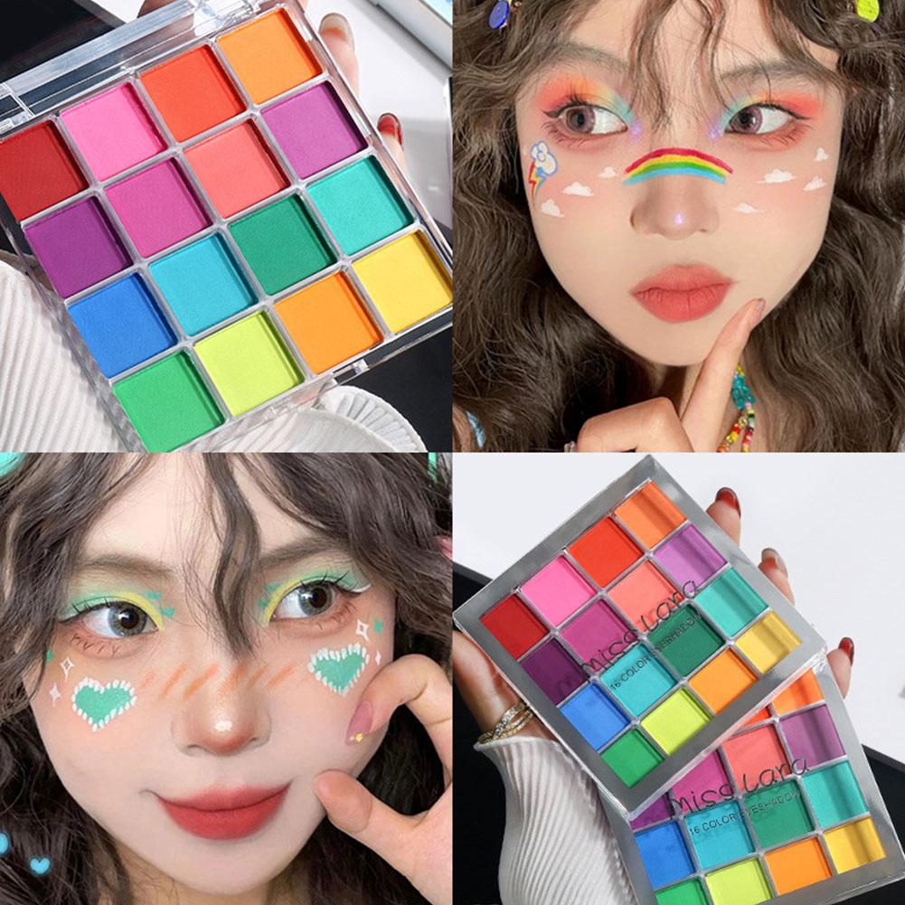 16Colors Neon Nail Pigment Pow - Nail Art Ombre Glitter recension och pris