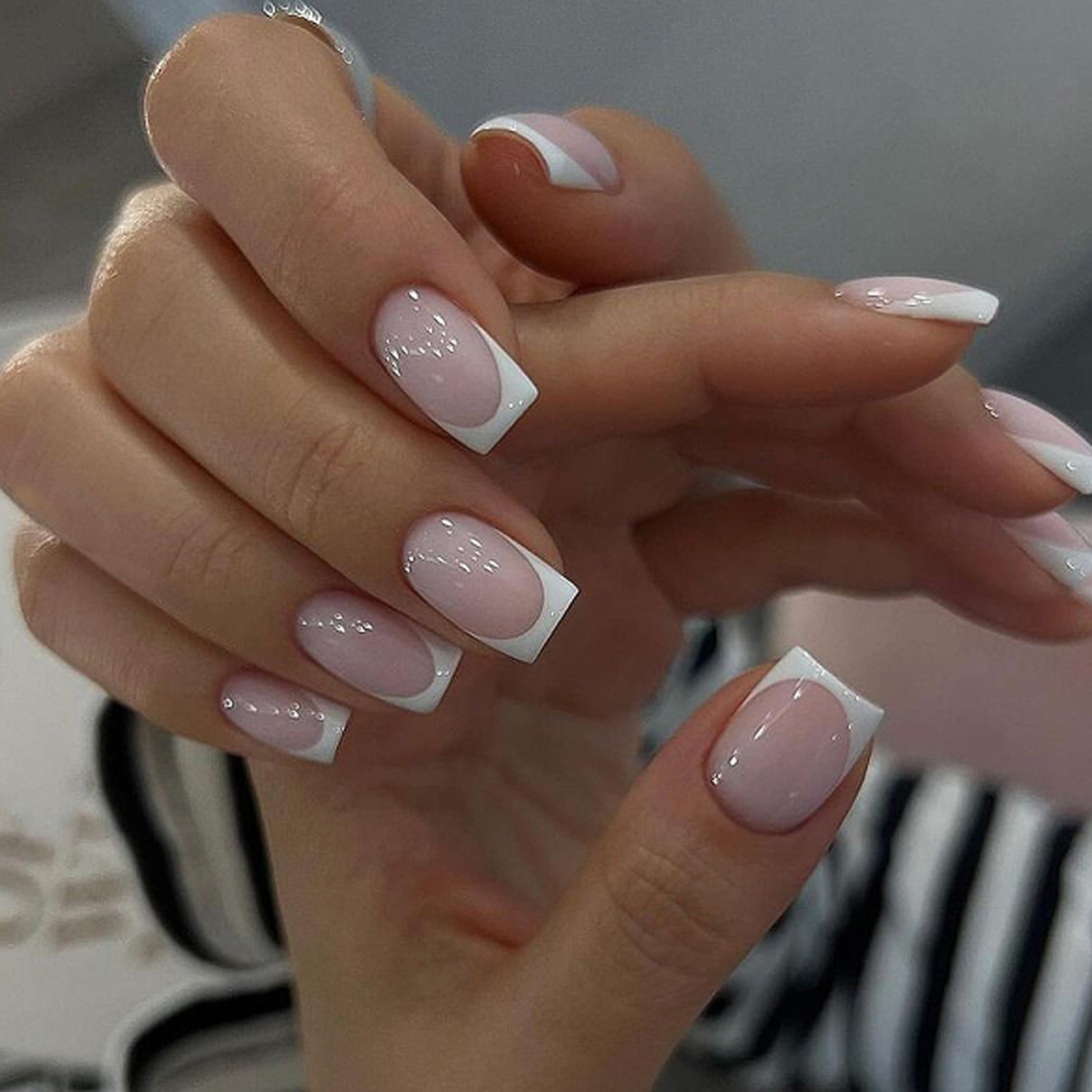 24Pcs Simple Ballet Glitter De - Nail Art Fake recension och pris