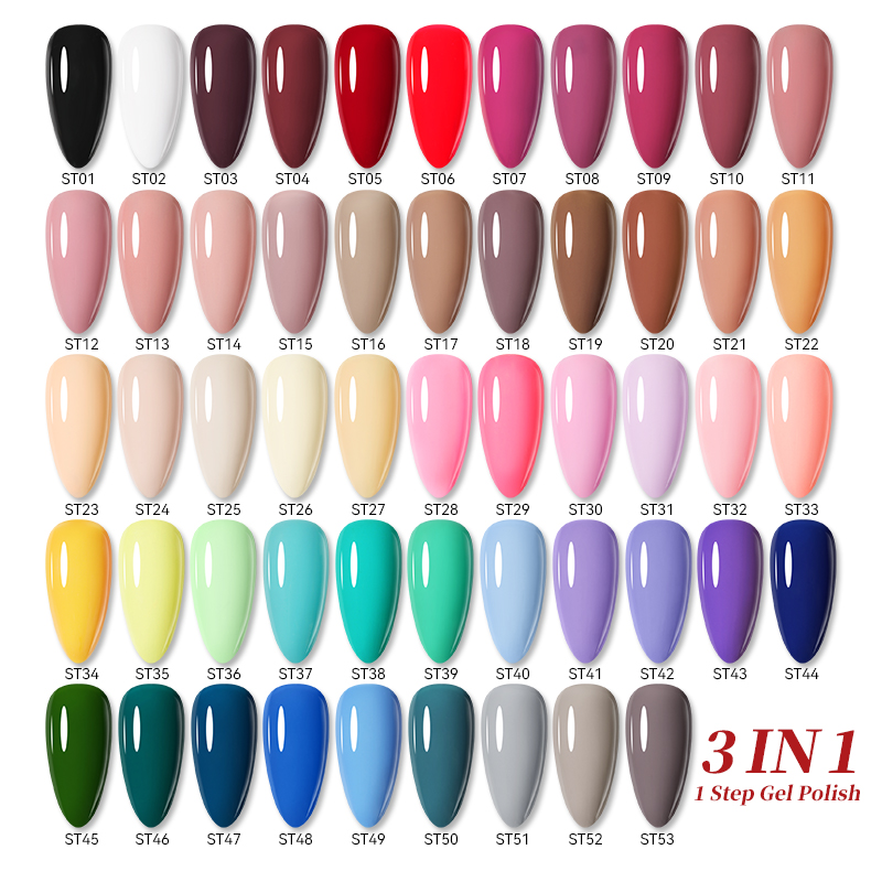 UR SUGAR 15ml 1 Step Gel Polis - Nail Art Orange recension och pris