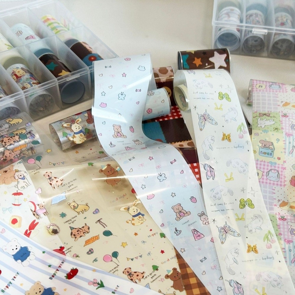 10Rolls Colorful Nail Foils Tr - Nail Art Denim recension och pris